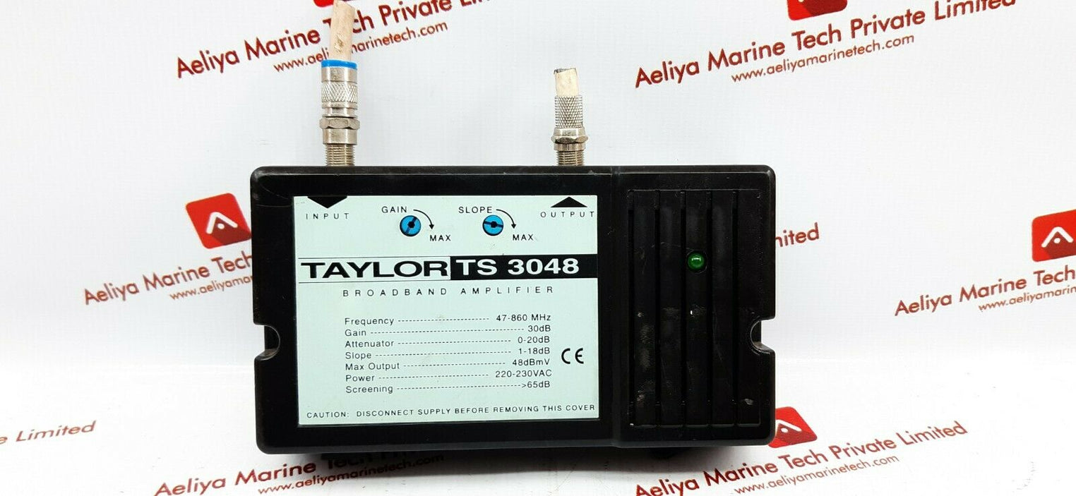 Taylor ts 3048 broadband amplifier