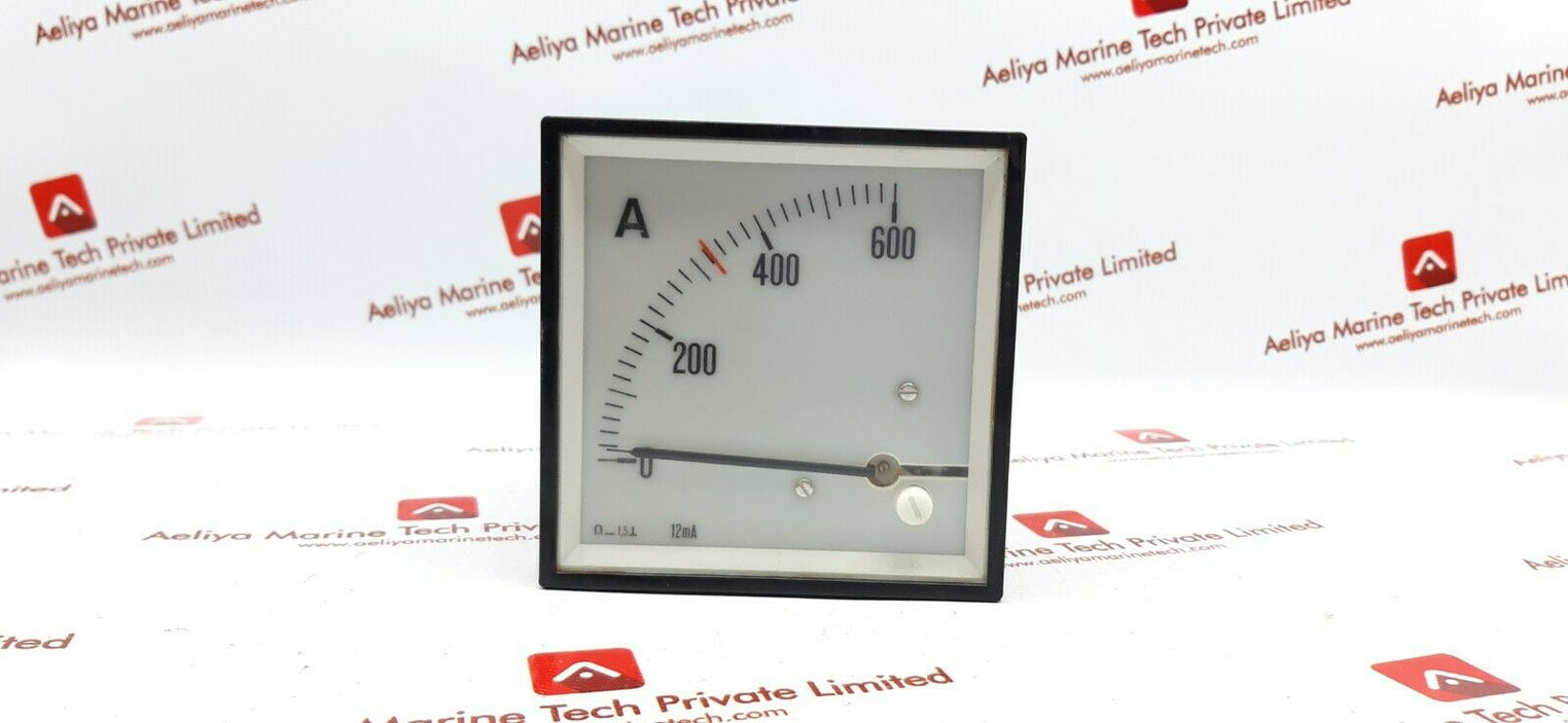 Amp panel meter 0-600