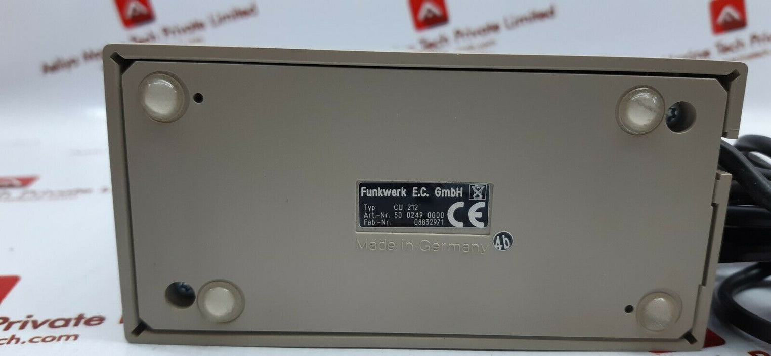 Funktel cu 212 with charger nicd/nimh fw4199