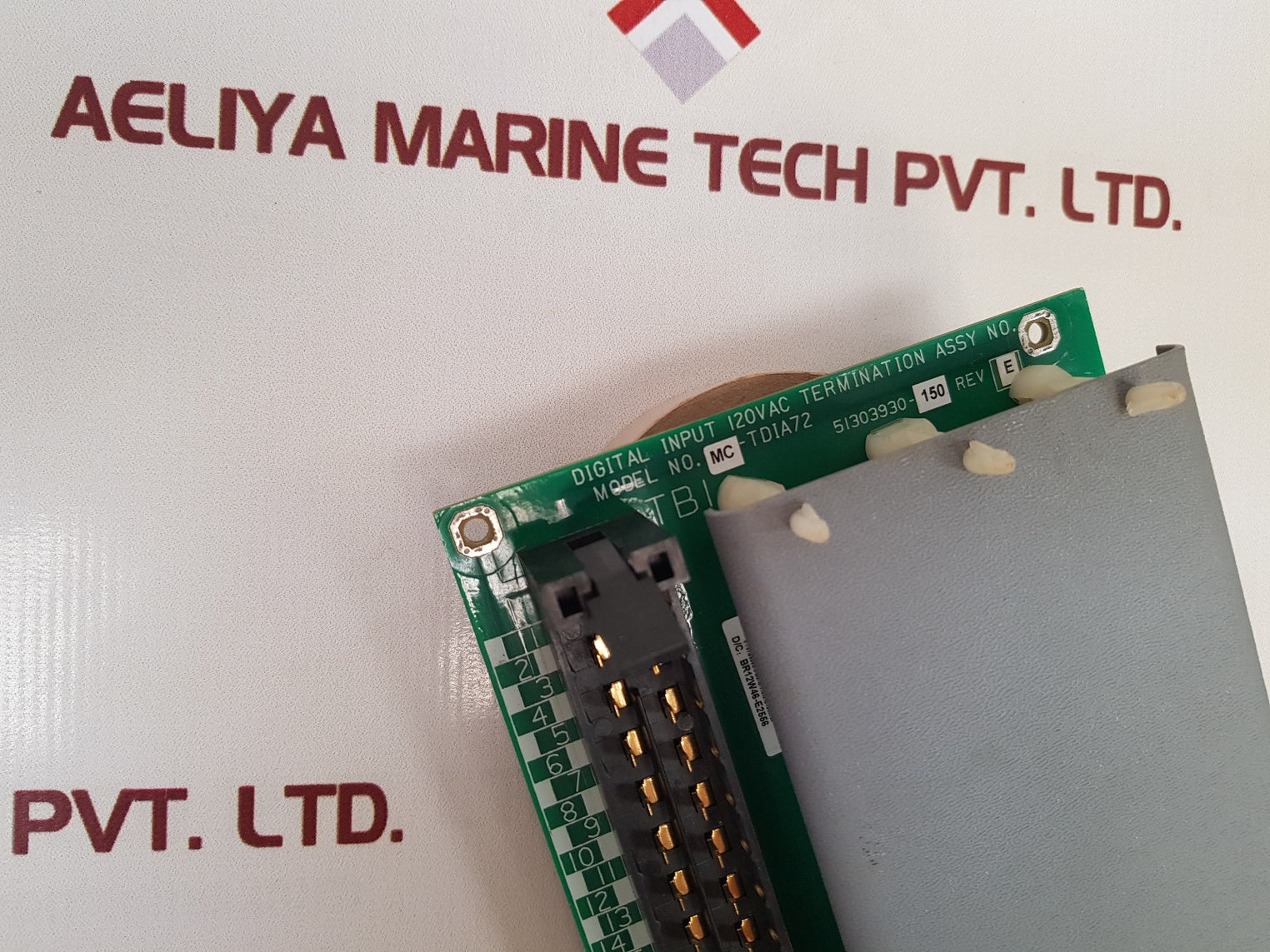 Mc-tdia72 digital input 120vac termination board 51303930-150 