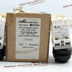 Ceag crouse-hinds ghg4171101r0002 pressure button