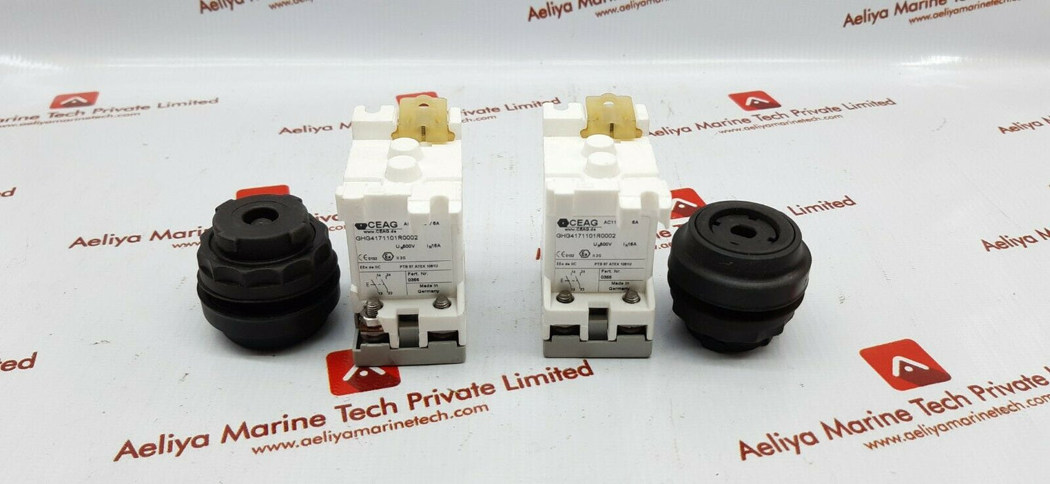 Ceag crouse-hinds ghg4171101r0002 pressure button