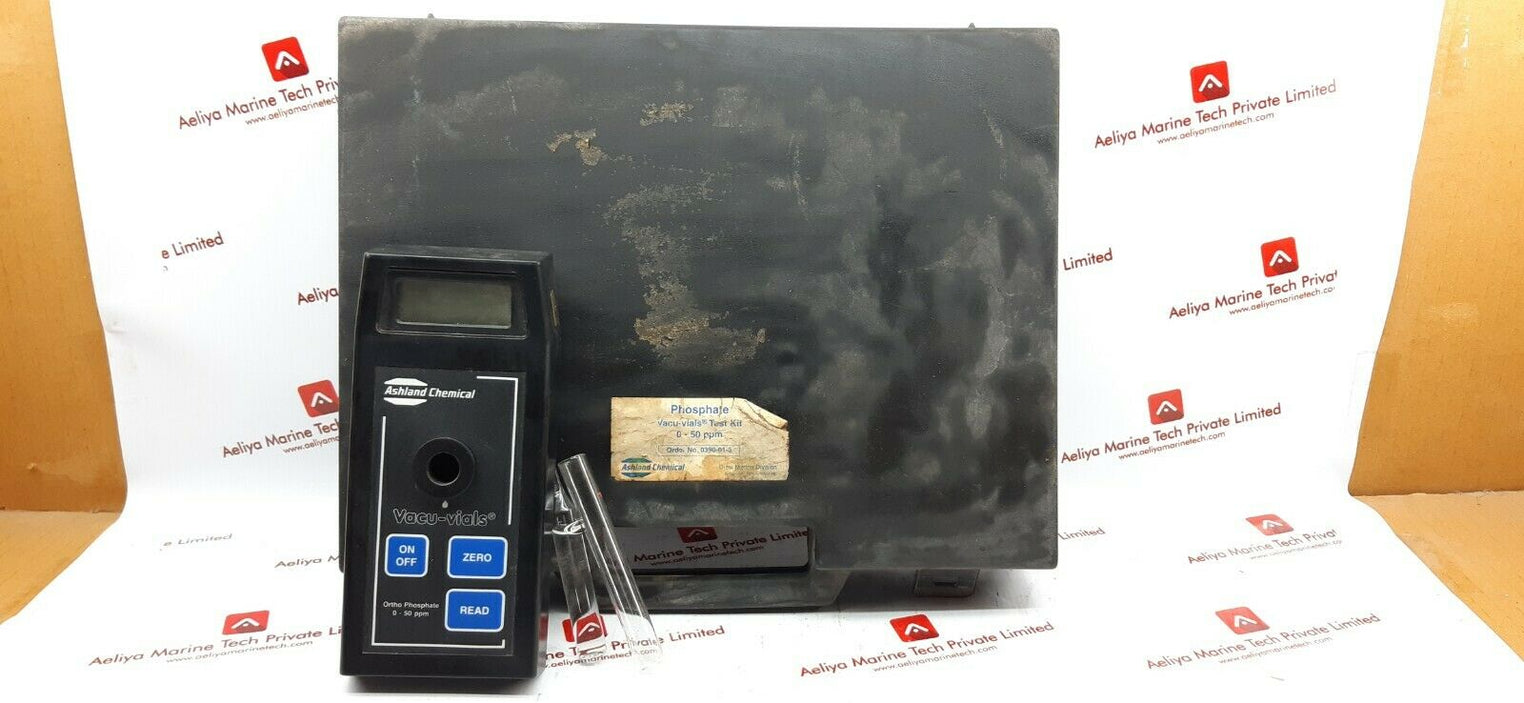 Ashland chemical phosphate ortho 0-50 ppm vacu-vials instrumental kit