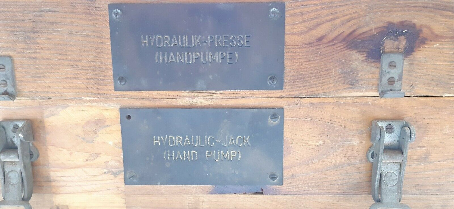 Hydraulik-presse 728145 hydraulic-jack & hand pump kit