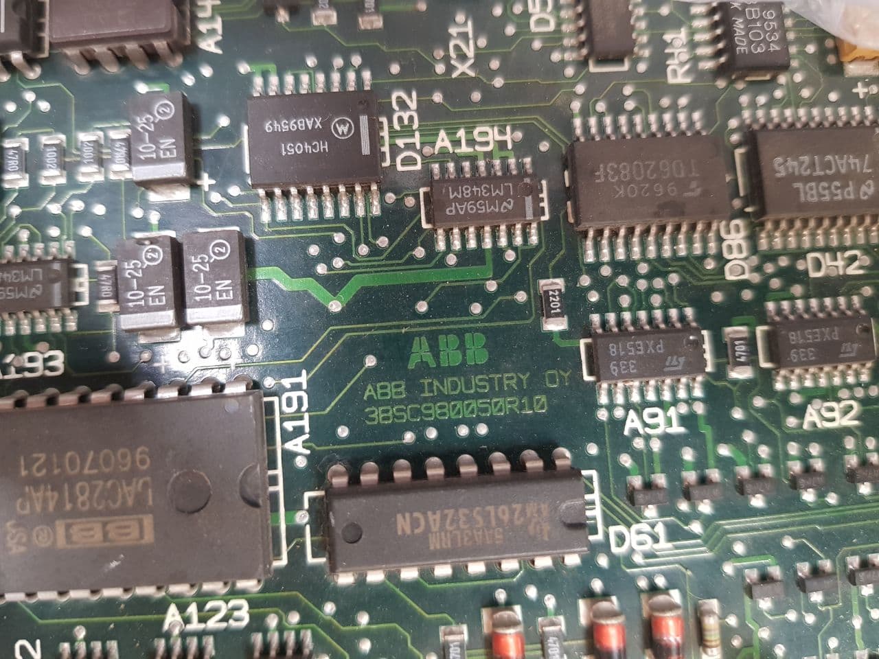 Abb Sdcs-con-1 Control Board 3Bse006196R1 Rev.K