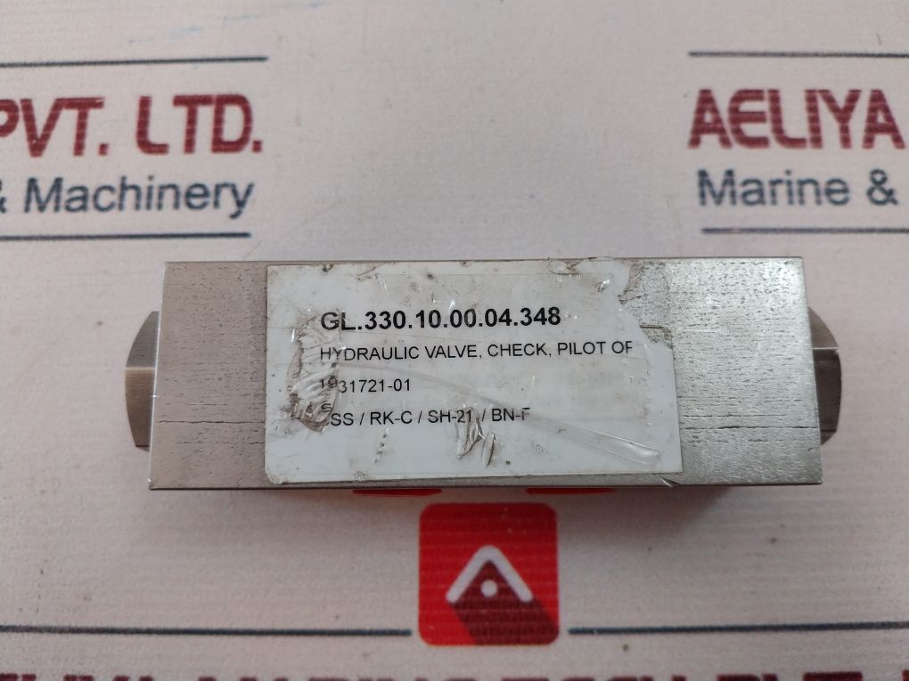 1931721-01-reva 2 Hydraulic Check Valve