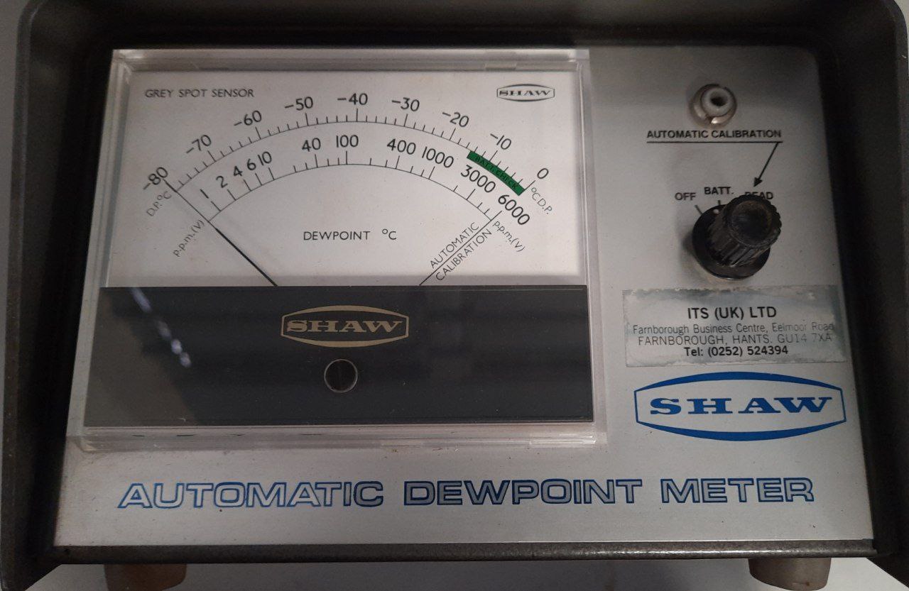 Shaw sadp automatic dewpoint meter