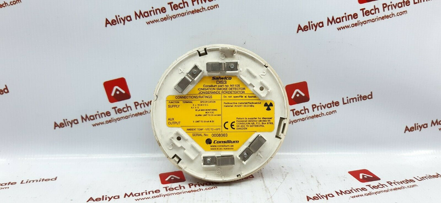 Salwico consilium dis3 ionisation smoke detector n1105