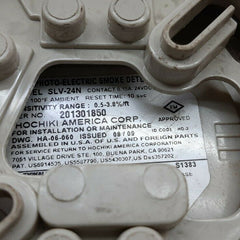 Hochiki america slv-24n photo-electric smoke detector