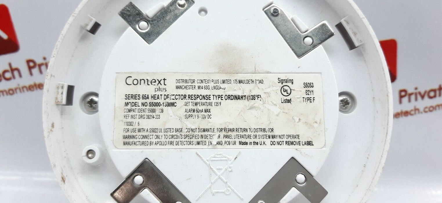 Context plus 55000-139imc series 64a heat detector 