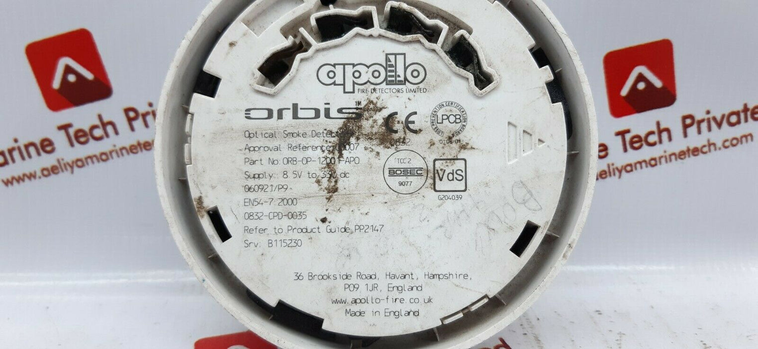 Apollo orbis orb-op-12001-apo optical smoke detector