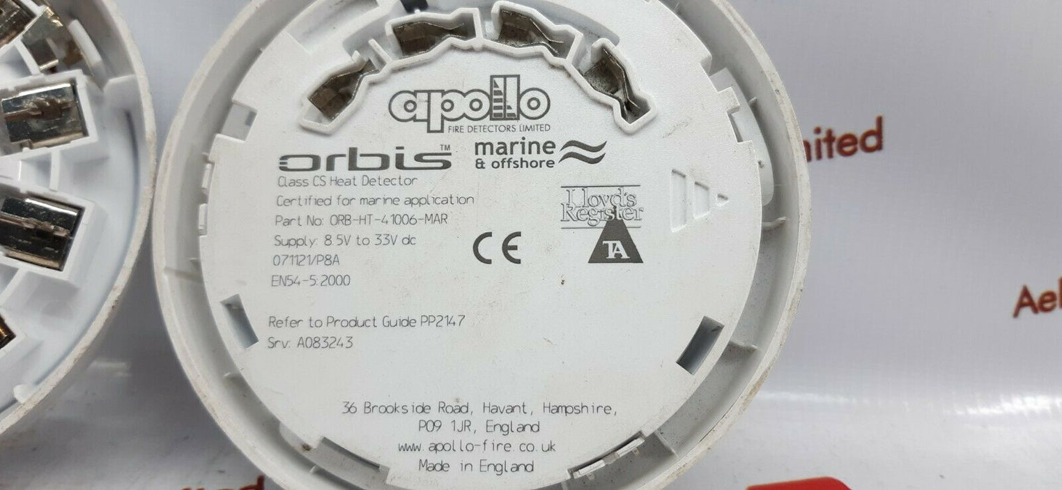 Apollo Orb-Ht-41006-Mar Orbis Class Cs Heat Detector