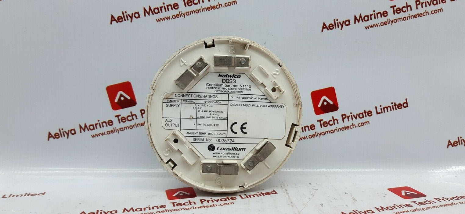 Salwico consilium d0s3 photoelectric smoke detector n1115