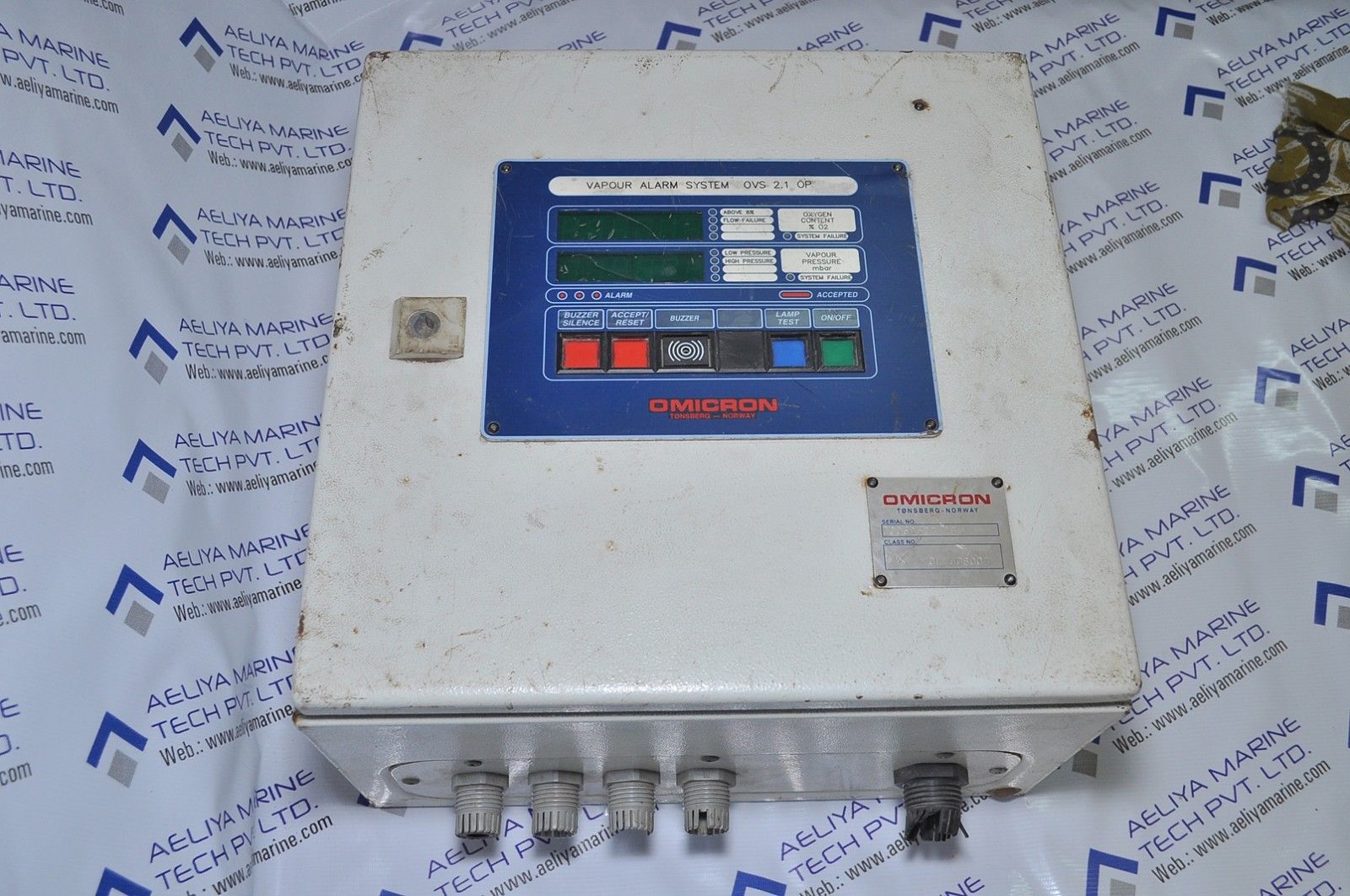 Omicron Vapour Alarm System OCS 2.1 OP Nr OL 608003 OCS 2 1