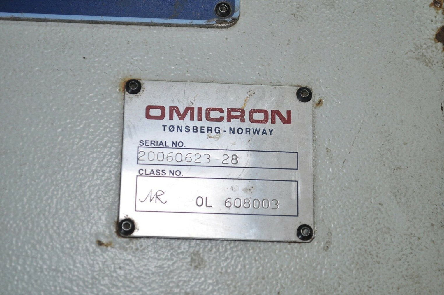 Omicron Vapour Alarm System OCS 2.1 OP Nr OL 608003 OCS 2 1