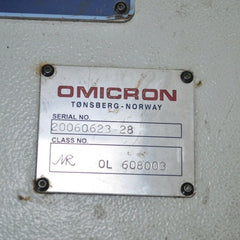 Omicron Vapour Alarm System OCS 2.1 OP Nr OL 608003 OCS 2 1