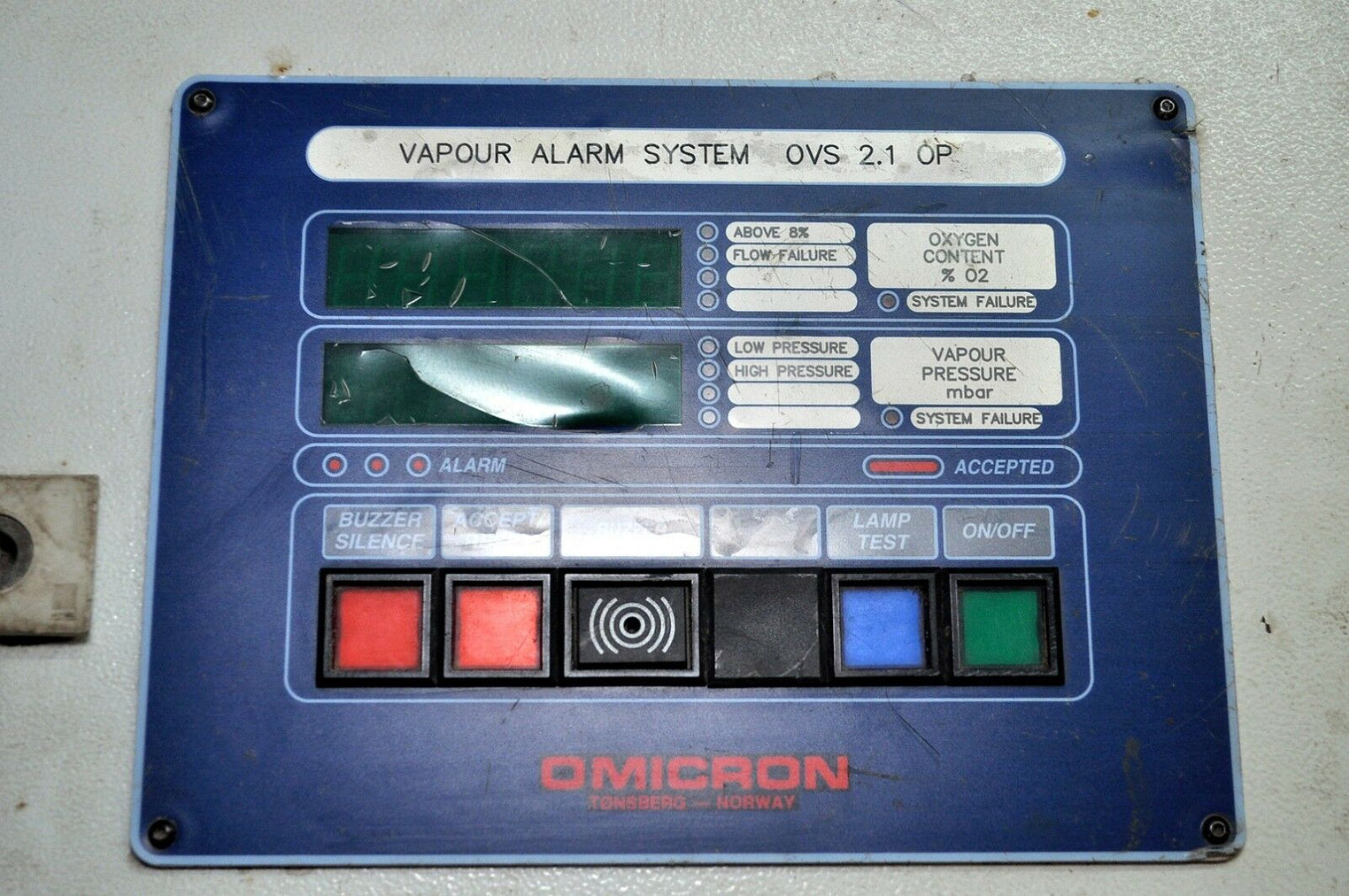 Omicron Vapour Alarm System OCS 2.1 OP Nr OL 608003 OCS 2 1