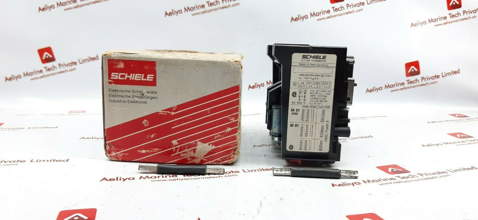 Schiele m81 mtr thermal protection relay