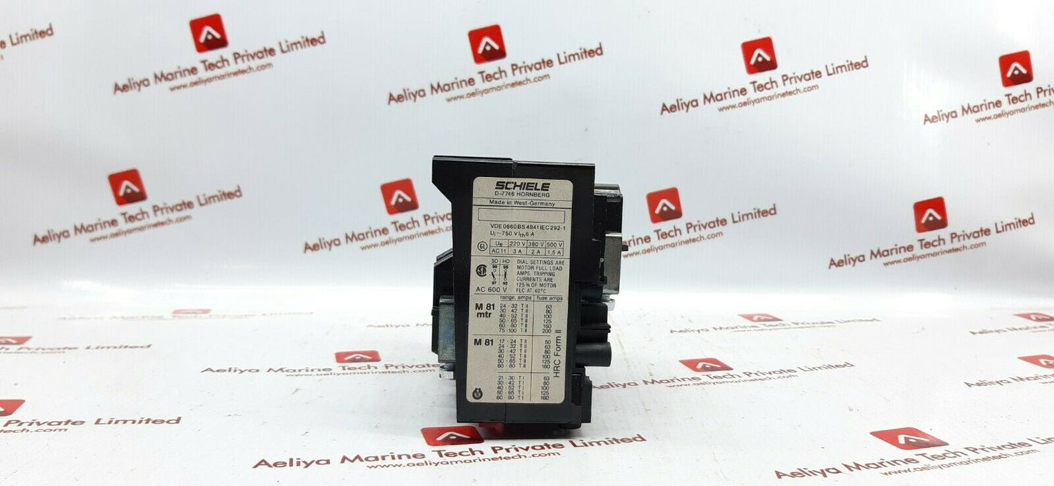 Schiele m81 mtr thermal protection relay