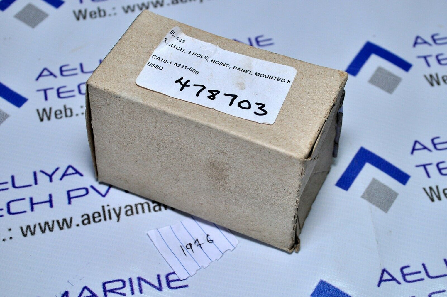 Kraus & naimer ca10-1-a221,600e pole switch