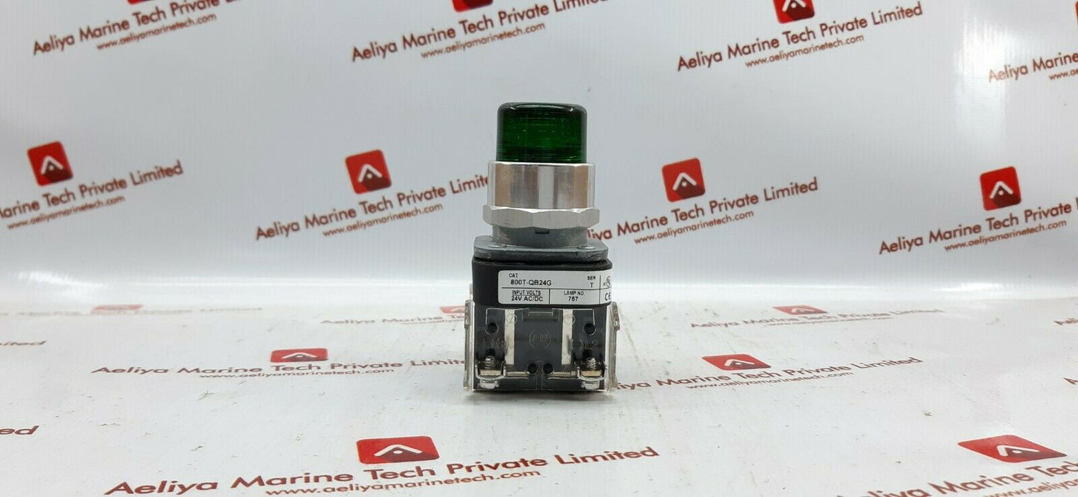 Allen-bradley 800t-qb24g green push button