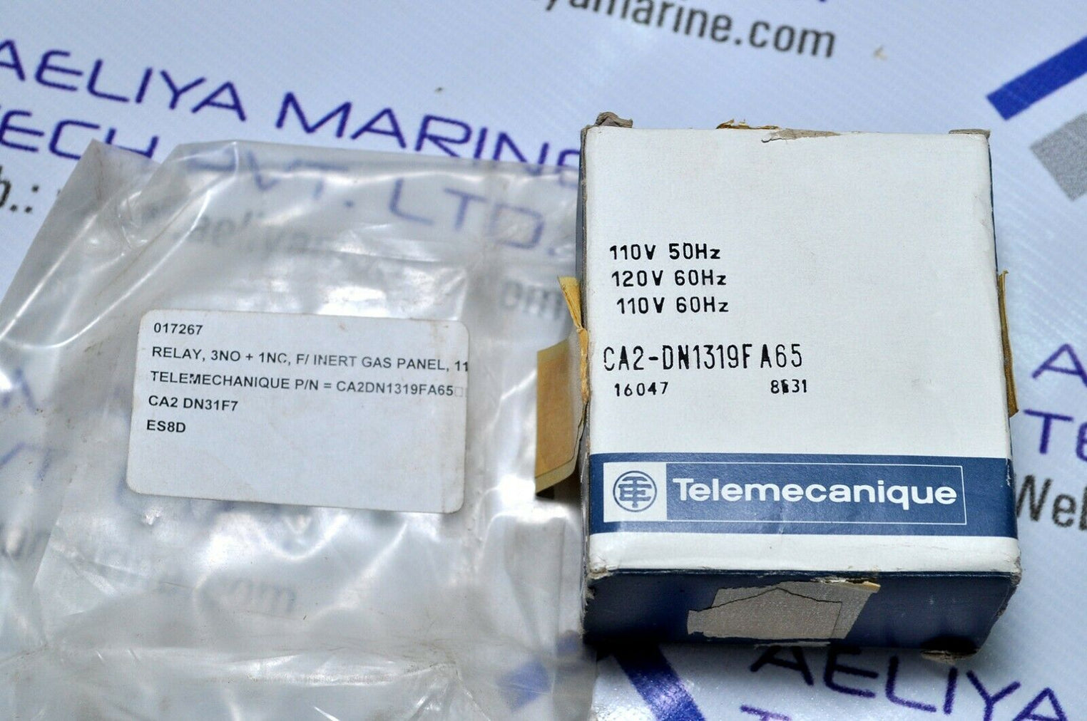 Telemecanique ca2-dn1319. a65 relay
