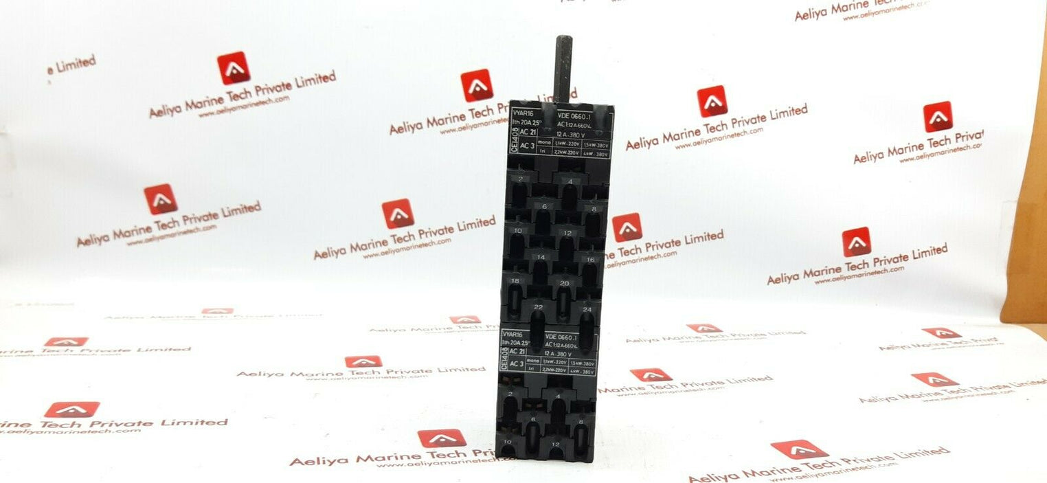 Entrelec vyar16 rotary cam switch 12a 660v