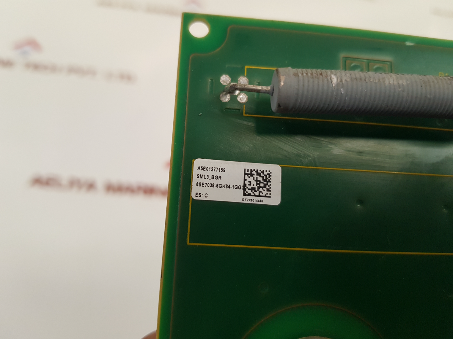 Siemens 6Se7038-6Gk84-1Gg0 Inverter Connection Module
