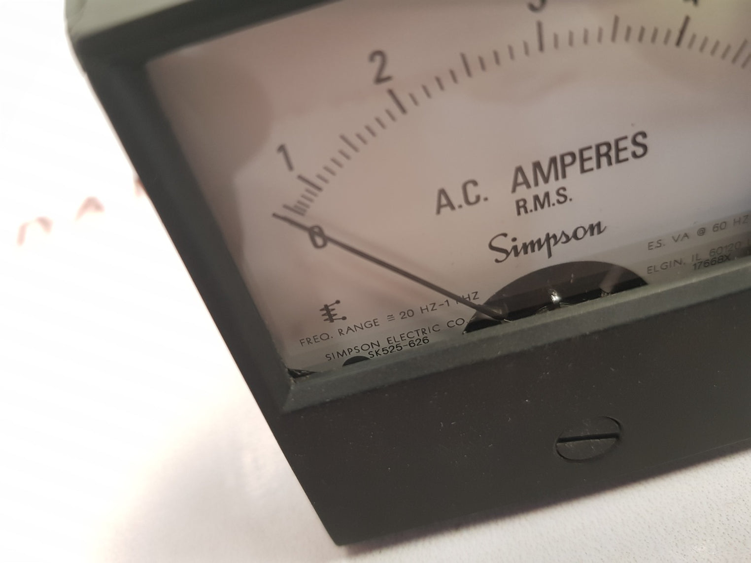 Simpson 2152 A.C. Amperes 0 To 5 R.M.S.
