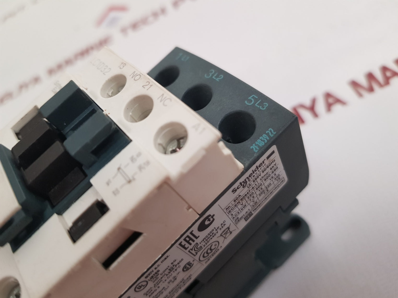 Schneider Electric/Telemecanique Lc1D32 Relay Contactor New One