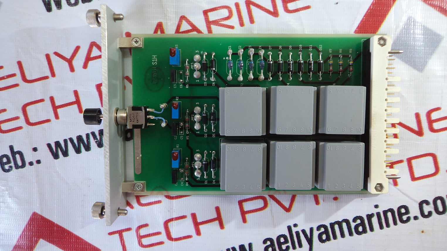 Van rietschoten & houwens 2250_a4_012 pcb card 620-050
