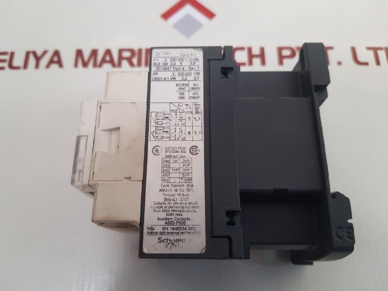 Telemecanique/Schneider Lc1D09 Contactor 25A