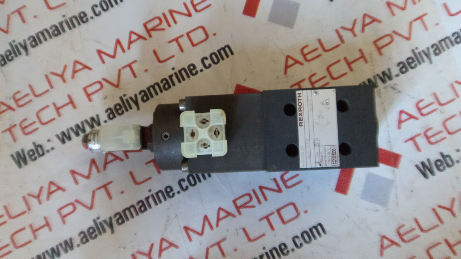 Rexroth hydronorma 485944/3 hydraulic valve