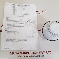 klaxon pss-0050 sounder & deep base 400-2850hz