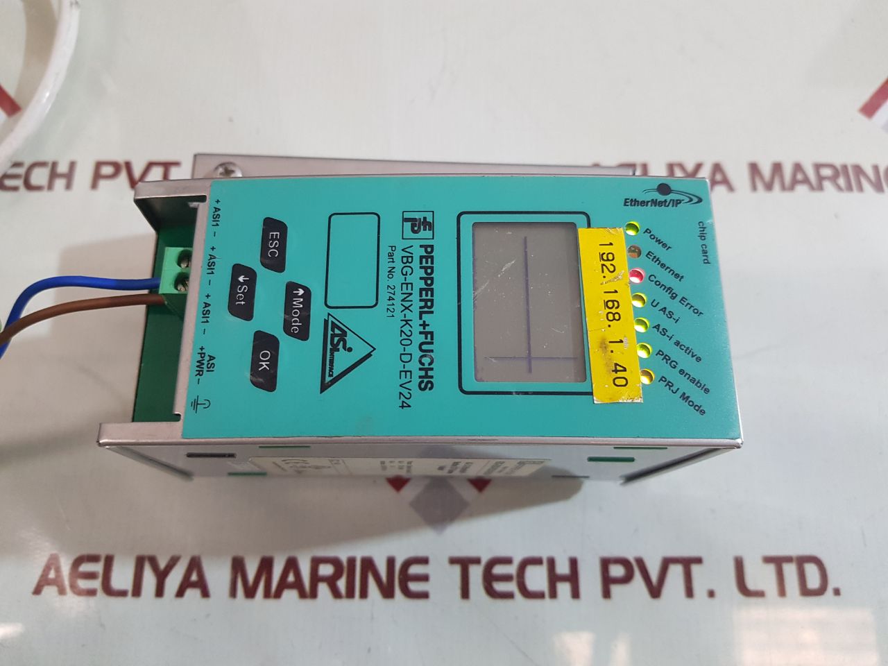 Pepperl+Fuchs Vbg-enx-k20-d-ev24 Ethernet/Ip+Modbus Tcp Gateway ...
