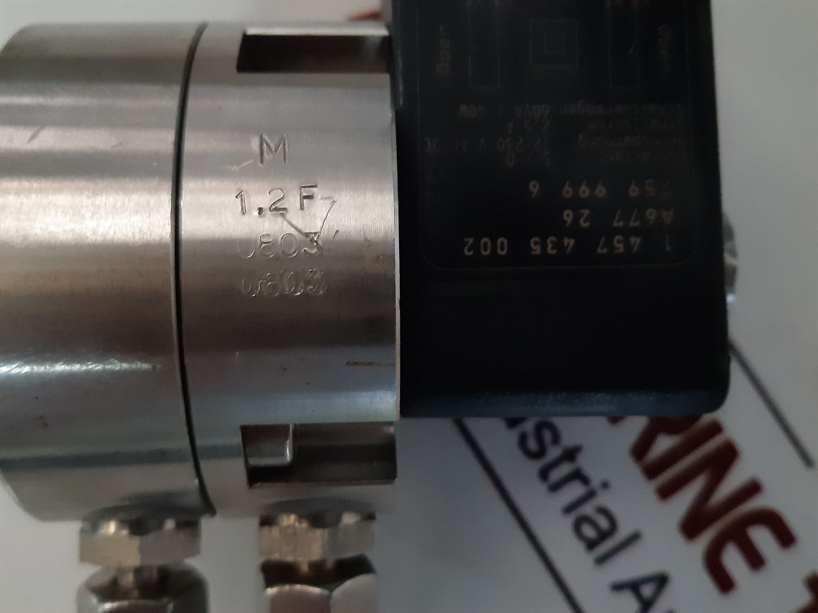 Bosch Rexroth 1 457 435 002 A677 26 W/Connector/Coil
