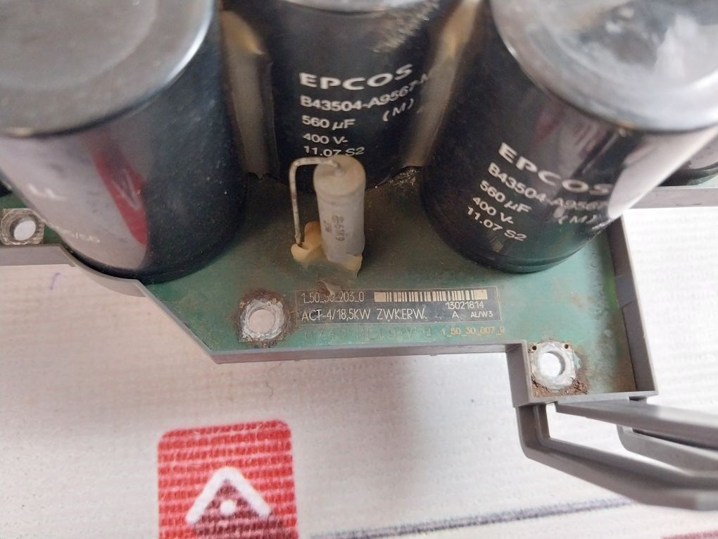 1_50_552203_0 A Al/W3 Capacitor Board