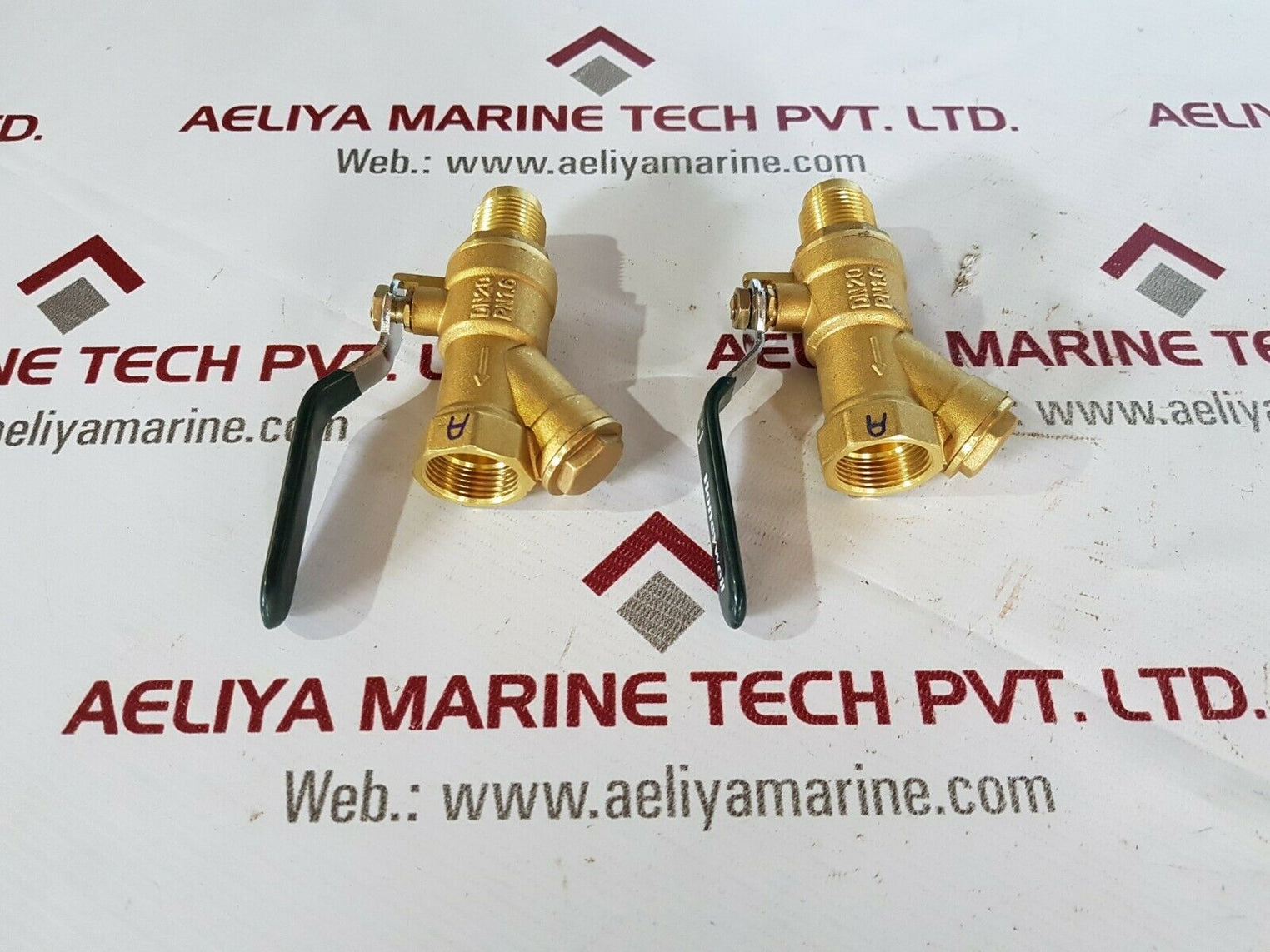 Honeywell pn1.6 dn20 brass ball valve with strainer