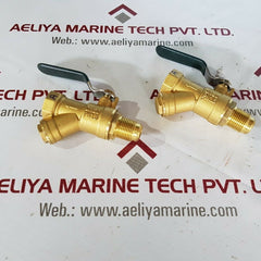 Honeywell pn1.6 dn20 brass ball valve with strainer
