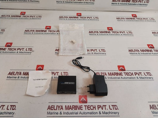1X2 Hdmi Splitter With Ac-dc Adapter Yq-052A 100-240V Ac

