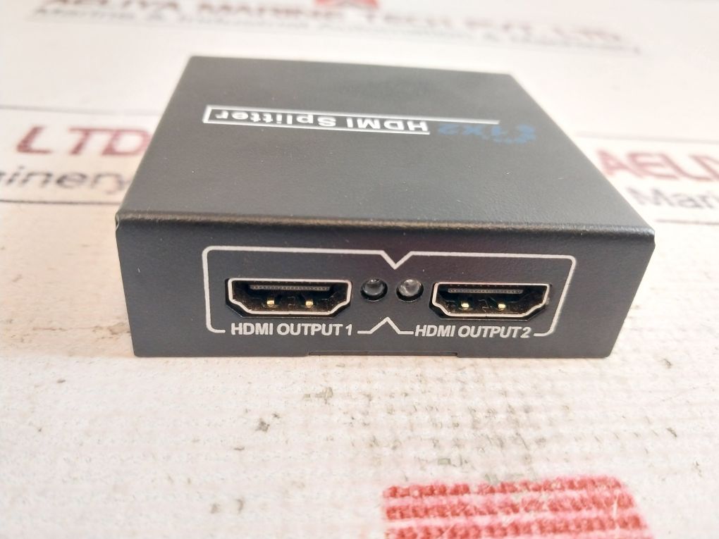 1X2 Hdmi Splitter With Ac-dc Adapter Yq-052A 100-240V Ac