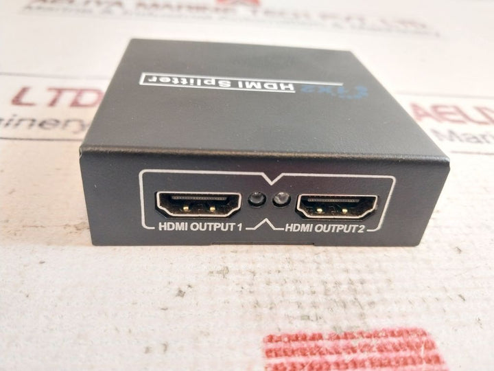 1X2 Hdmi Splitter With Ac-dc Adapter Yq-052A 100-240V Ac