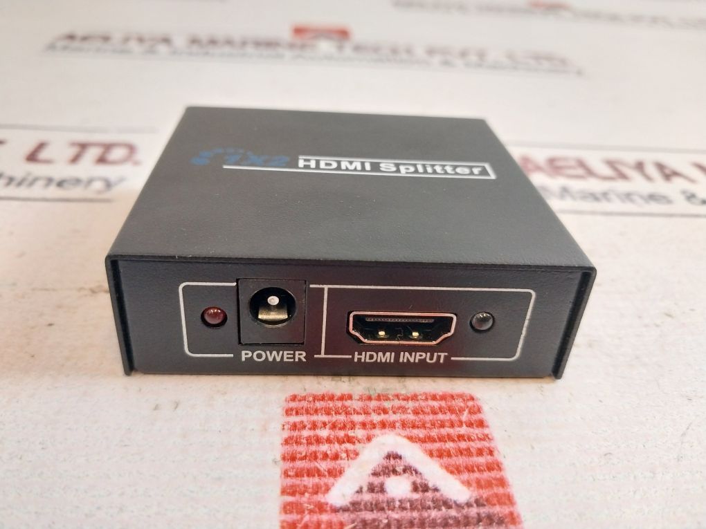 1X2 Hdmi Splitter With Ac-dc Adapter Yq-052A 100-240V Ac