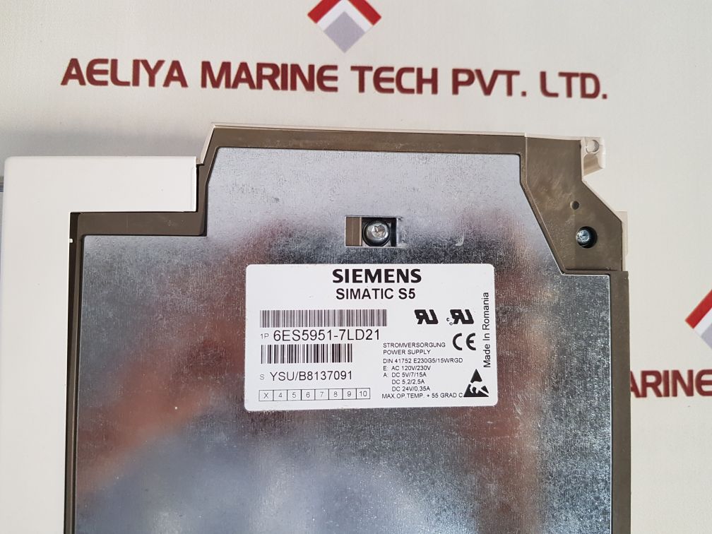 Siemens 6es5951-7ld21 power supply
