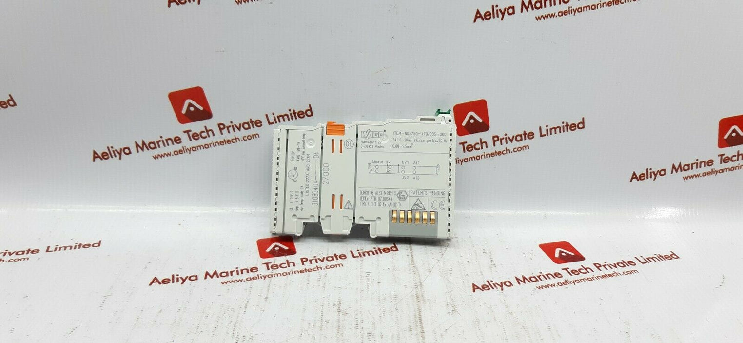 Wago 750-470/005-000 Analog Output Module Device 24V Dc