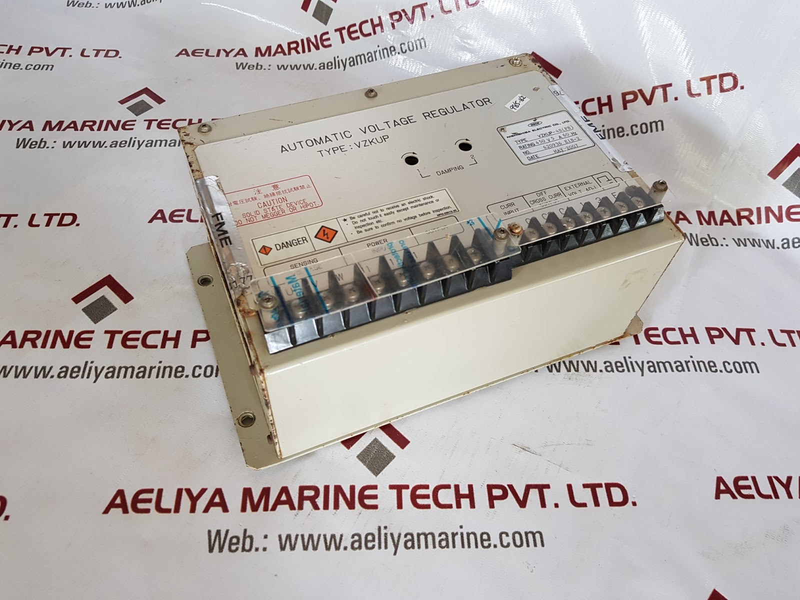 Nishishiba vzkup-4b p8 automatic voltage regulator