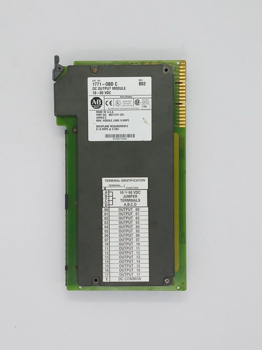 Allen bradley 1771-obd c dc output module