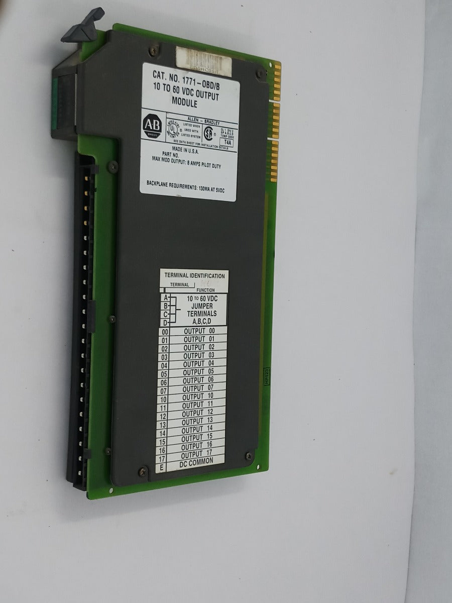 Allen bradley 1771 obd/b  vdc output module