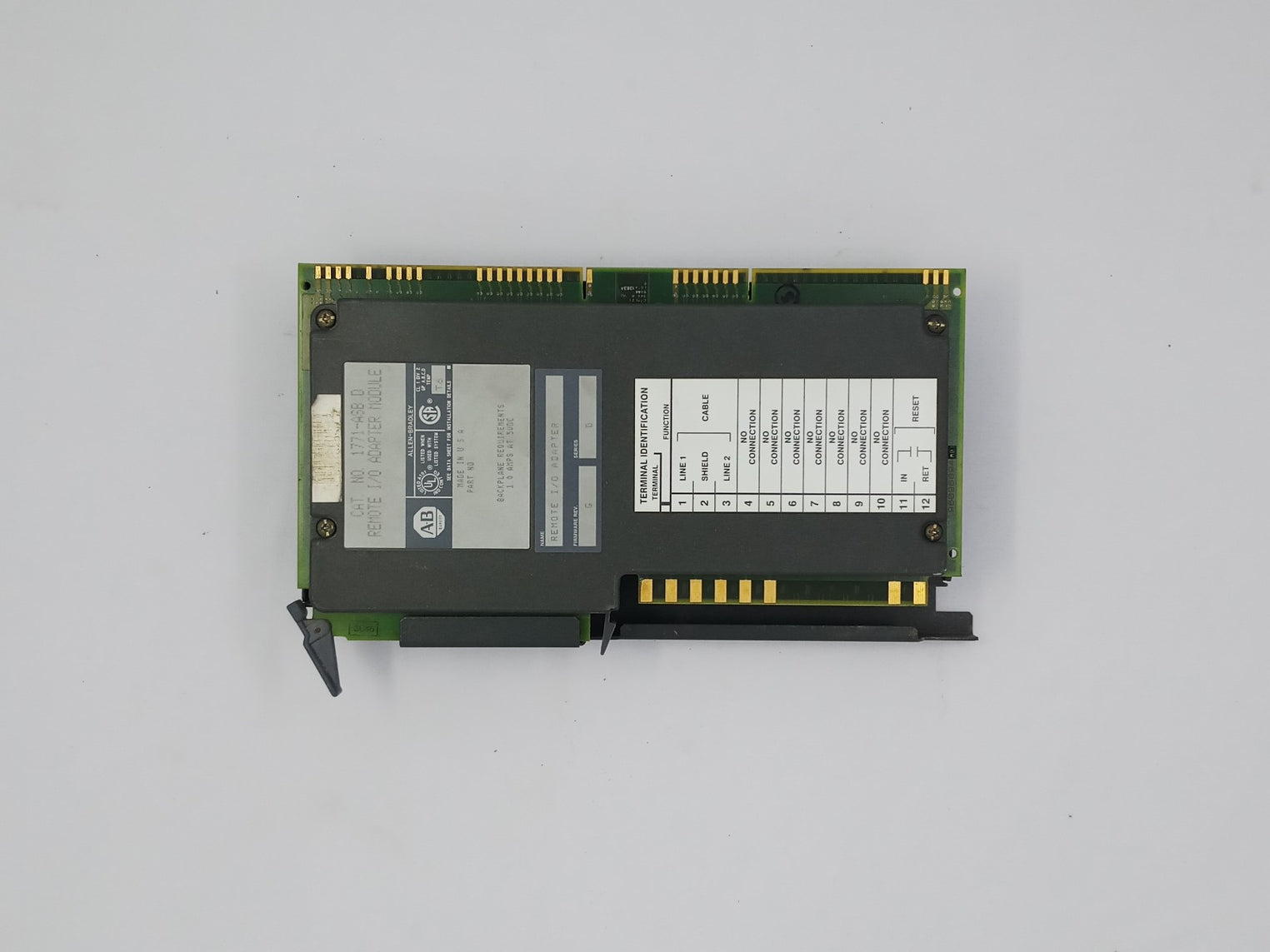 Allen bradley 1771-asb d remote i/o adapter module