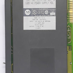 Allen bradley 1771-p4r 120v ac power supply mdl